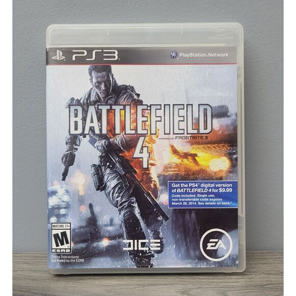 DICE Battlefield 4 Powered by Frostbite 3 SONY‎ PlayStation 3 - Picture 1 of 6